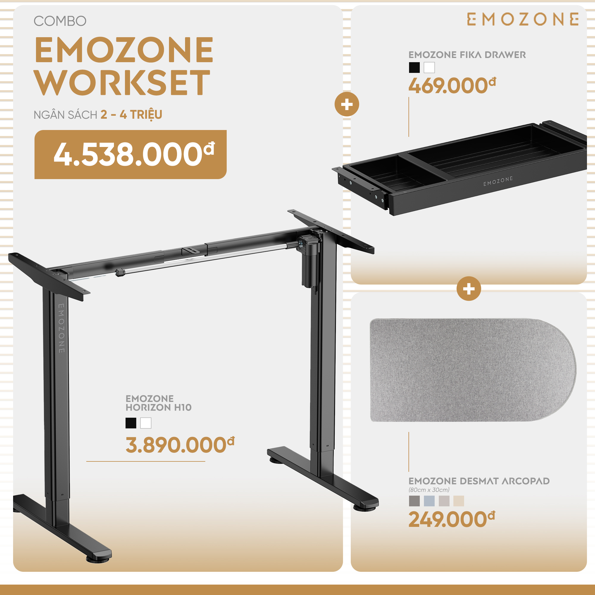 Combo Setup Emozone WorkSet